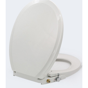 Sedile WC Bidet Non Elettrico Allungato e Rotondo con Chiusura Ammortizzata e Ugello Autopulente Certificato CUPC per Ingrosso <span class=keywords><strong>Bagno</strong></span> - Product Image 3
