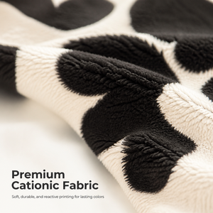 Couverture en <span class=keywords><strong>polaire</strong></span> sherpa florale, réversible, à motif de grandes fleurs, ultra douce, chaude et confortable - Product Image 3