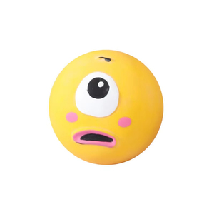 New Cute Cartoon Big Eyeball Dog <b>Squeaker</b> Chew <b>Toy</b> Environmental Friendly Interactive Rubber <b>Toys</b> for Pets - Product Image 3