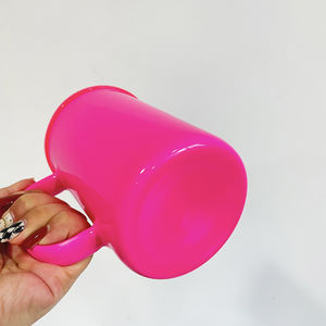 <span class=keywords><strong>Taza</strong></span> de vidrio en blanco para sublimación de 17oz, paquete de 25 tazas de café de almacén de EE. UU. para café helado con tapa de plástico PP y pajita - Product Image 6