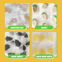 Friandises lyophilisées en gros pour chats, chiens et hamsters – Enveloppées individuellement, friandises interactives, biscuits croustillants