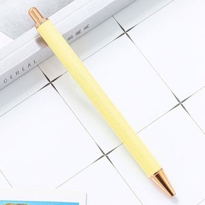 Custom Gold Ballpoint Pens Durable Black Ink Smooth Writing Cute Plastic Design Silk Screen Printing for Women & Men Gift-ready - Product Image 3