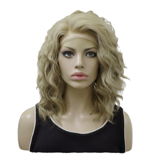 Peluca Lg Af on Ro Kiy <span class=keywords><strong>Cunk</strong></span> Rly de 26 Pulgadas, Marrón Oscuro, 13*2, Frente de Encaje, 150% de Densidad, Resistente al Calor - Product Image 1