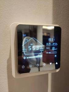 Controlador de Ventilador PWM de 0-10V EC, Ventilador AC220V, Detector de Calidad del <span class=keywords><strong>Aire</strong></span> con WIFI Tuya, VOC, PM2.5, CO2, Temperatura y Humedad - Product Image 3