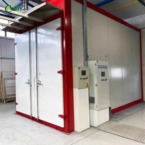 대형 산업용 정전기 가스 분말 코팅 도장 경화 오븐 8 미터 - Product Image 2