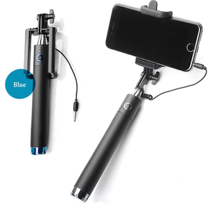 Perche à <span class=keywords><strong>selfie</strong></span> professionnelle en aluminium avec télécommande sans fil pour iPhone pour <span class=keywords><strong>Samsung</strong></span> Smartphones de 2,2 à 3,42 pouces - Product Image 1