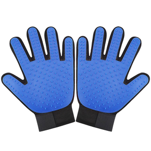 ถุงมือนวดอาบน้ำอาบน้ำสำหรับสุนัขทำจากซิลิโคนสำหรับทำความสะอาดสัตว์เลี้ยงแมว - Product Image 4