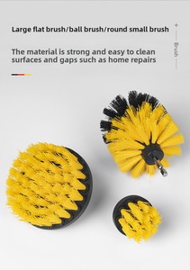Ensemble de 3 brosses de perçage en <span class=keywords><strong>plastique</strong></span> comprenant 3 brosses de nettoyage compatibles avec la plupart des mandrins de perçage sans fil - Product Image 2