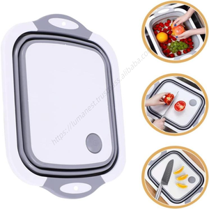 Cesta de Picnic Plegable Multifuncional para Frutas y Verduras, Contenedor Grande para Cortar y Filtrar Alimentos, Venta al por Mayor - Product Image 5