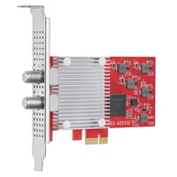 Carte PCIe TBS6205se DVB-T2/T/C Quad tuner TV numérique avec garantie d'un an pour regarder les chaînes UK Freeview SD et HD