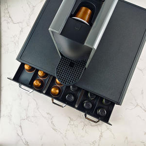 Tiroir de rangement pour dosettes de café en plastique personnalisé à vendre en usine, distributeur de capsules <span class=keywords><strong>Nespresso</strong></span> 60 en acrylique de qualité supérieure, vente en gros - Product Image 2
