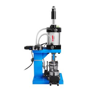 Automatische Push-Pull Pneumatische Metaalbadge Machine Ronde Cirkel Koelkastmagneet Knop Drukmachine - Product Image 5