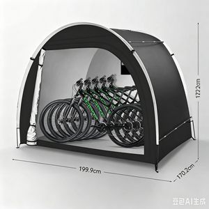Tente de rangement pliable pour vélos, grande capacité, abri portable et étanche pour le stationnement des VTT - Meilleure vente - Product Image 3