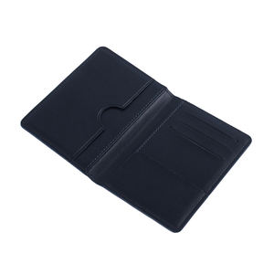 लक्जरी स्लिम पुरुषों के बटुए टिकाऊ आरफिड ने पी चमड़े के क्रेडिट नाम आईडी कार्ड धारक को ब्लॉक कर दिया - Product Image 3
