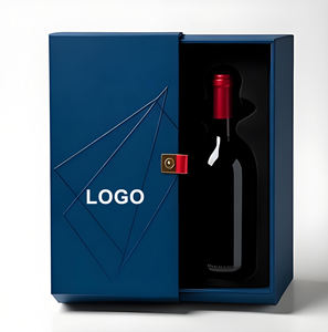 2 Botellas con Sello Magnético y Estampado en Oro para Vino Champagne, Vino Tinto o Baijiu, Caja de Regalo para Boda, Personalizable - Product Image 1
