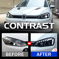 HCMOTIONZ Accessoires Animation LED Lampes Avant De Voiture DRL Assemblage Projecteur 2013-2018 Phares Pour VW Golf Mk7