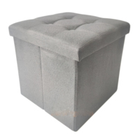 Maison chaise repose-pieds décoration de la maison chaussures tabouret organisateur multi-fonction pliant pouf boîte de rangement pouf siège tabouret