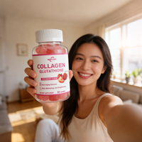 Complément OEM pour éclaircir la peau, gommes à la L-glutathion, soin de la peau, éclaircissant, vitamine C, collagène en gommes