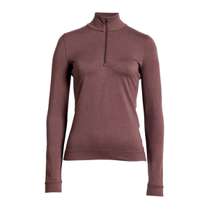 Logo personnalisé femmes couleur unie demi fermeture éclair haut manches longues été automne col montant dame Fitness porter des vêtements de Sport pour femme - Product Image 1