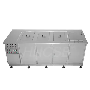 Parts Cleaner HNCSB 4 Tanks Ultrasonic Cleaner Industry Auto Parts Ultrasonic Cleaning Machine With Drying And Solvent Recycling System