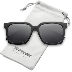 Wholesale Custom Logo UV400 Protection Men's Sun Glasses Classic Oversized Square Frames High Quality Sunglasses for Women Men - Product Image 2