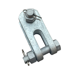 Multi Size Z Right Angle Clevis Z Series Galvanized Power Line Hardware For Overhead Insulator Suspension Connection - Product Image 3