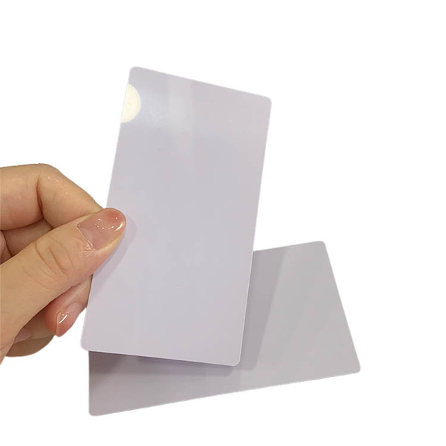 High Quality Waterproof Printable 100*54 mm Glossy White PVC Card Magnetic ID Card Blank Inkjet Offset Printing