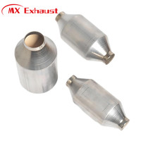 Suku Cadang Mobil berkualitas tinggi 2 ''-3'' Inlet baja tahan karat konverter katalis knalpot dengan OBD1/2 Euro3/4 /5 standar