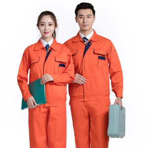 Ensemble de vêtements de travail personnalisés à manches longues, 20% coton, pour atelier d'usine, réparation automobile, entretien, vêtements pour jeunes - Product Image 2