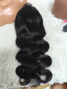Letsfly Promotion 38.3$ 18 20inch Transparent Lace Body Wave Small Knot 13x4 Lace <b>Frontal</b> <b>Wigs</b> 100% Human Hair 180% 9A Wholesale - Product Image 5