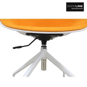 Silla de barra de metal con base cromada ajustable para uso doméstico y salón de belleza Silla de salón de ordenador para Barbero y taburete de manicura - Product Image 5