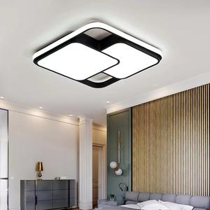 Оптовая продажа, Светильники для спальни, современные квадратные светодиодные потолочные светильники, декоративное освещение для дома и комнаты, приглушаемая Светодиодная потолочная лампа - Product Image 6