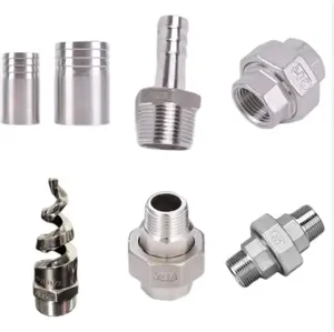 HEDE Direct Sells Stainless Steel Multitype Male Female Reducing Elbow Tee Cross Union Cap Coupling Thread Pipe Fittings