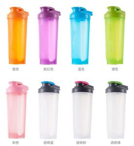 Colorful Custom 500/700ml Portable Shake <b>Cups</b> Shaker Bottle for Protein Shakes and Sports Gym Water Bottles - Product Image 2