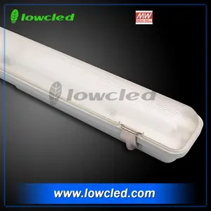 Warehouse Industrial Suspended Ceiling Triproof Light Fixture 4ft 40w 60w Ip65 Aluminum Led Batten Linear Tri Proof Light