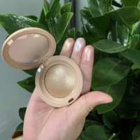 Palette de surligneur Oem Vegan pour le maquillage du visage, poudre pressée personnalisée avec votre logo, vente en gros