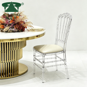 Transparent Hotel Wedding Party Event Supplies <b>Stackable</b> Crystal Clear Acrylic <b>Chairs</b> - Product Image 2