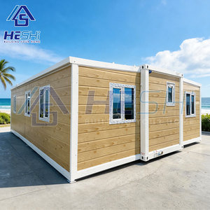 บ้านคอนเทนเนอร์สำเร็จรูปขนาด 40 ฟุต 20 ฟุต แบบขยายได้ 1 2 3 4 5 ห้องนอน บ้านเคลื่อนที่พับได้ บ้านสำเร็จรูปสำหรับผู้สูงอายุ - Product Image 4