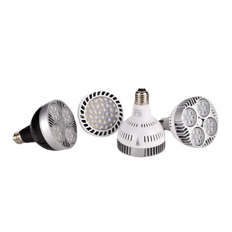 Focos spot ışık 15/25/45/60 derece par30 led 6500k kısa uzun boyun led kısılabilir e27 par 30 par 38 ampuller