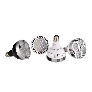 focos spot light 15/25/45/60 degree par30 led 6500k short long neck led dimmable e27 par 30 par 38 light bulbs