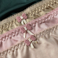 En stock, best-seller : Culotte string en satin brillant et invisible, grande taille, pour mariage et soirée