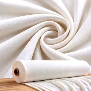 Tela Satén Suave con Textura Sigma de 44 Pulgadas, Lista para Teñir, Textil Ligero para Confección de Prendas de Moda - Product Image 1