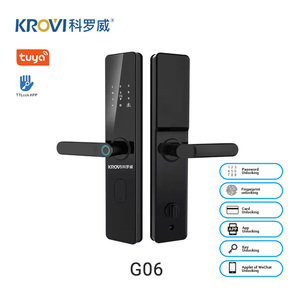 Mật khẩu vân tay khóa kỹ thuật số tuya App chuông cửa mở khóa từ xa Wifi thông minh khóa cửa ttlock thẻ Keyless khóa - Product Image 1