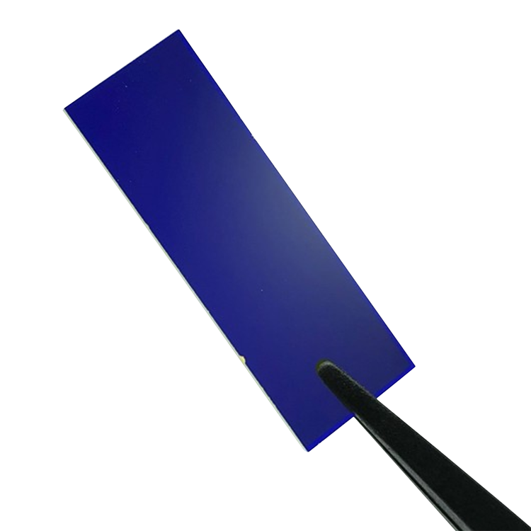 Износостойкий цветной оптический материал 720 нм, стеклянный инфракрасный фильтр для флуоресцентной микроскопии