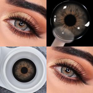 Lalens - Lentes de Contacto de Color <span class=keywords><strong>Mensuales</strong></span> Desechables al por Mayor, Lentes de Contacto de Color para Miopía con Graduación de -1.00 a -8.00 - Product Image 3