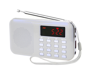 LCJ L-218AM Hot <span class=keywords><strong>Mini</strong></span> Am <span class=keywords><strong>Fm</strong></span> Radio Xách Tay Với Máy Nghe Nhạc Mp3 Và Loa - Product Image 2