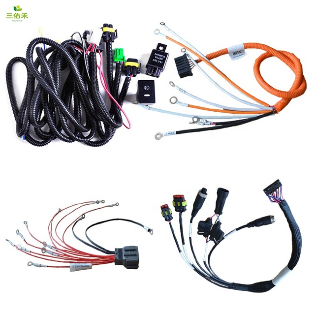 Factory Manufacturing Custom Wiring Harness Auto Electrical Cables Wire Harness Assembly