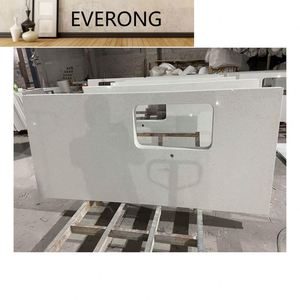 Nhà bếp pha lê Vỏ Trắng thạch anh Countertop - Product Image 6