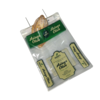 Bolsas de Alambre con Fuelle Inferior de LDPE de Grado Alimenticio para Empacar Pan, Almacenamiento y Exhibición de Panes de Panadería