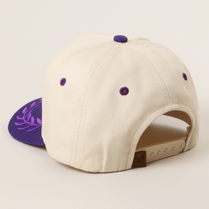 Oem ODM BSCI bán buôn tùy chỉnh 5 Bảng điều chỉnh một khung trống 2 tone gorras Mũ bóng chày Đồng bằng hai tone vải bông bay lá Trucker Hat - Product Image 4